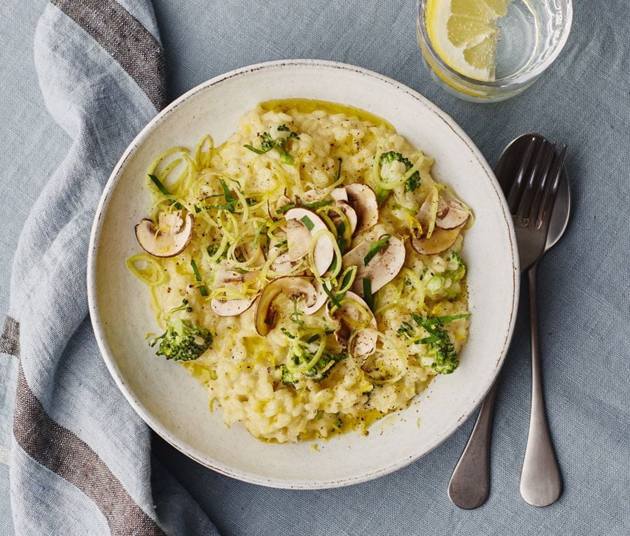 recipe image Citronrisotto med smak av kantarell