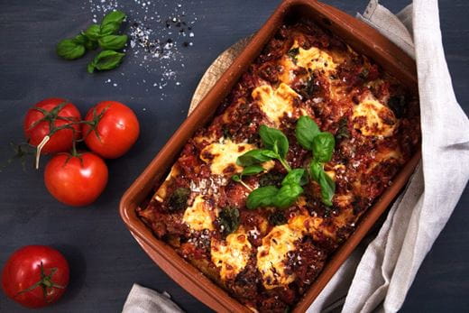 recipe image LASAGNE MED FÄRSKOST