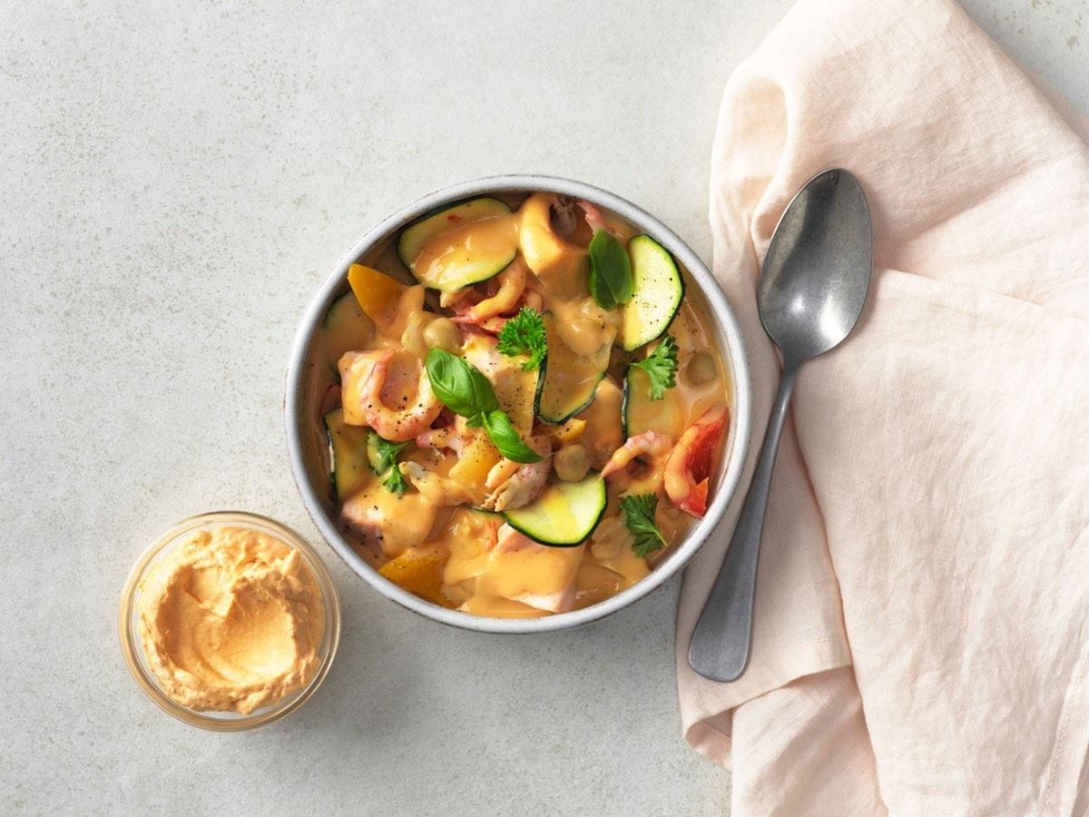 recipe image FISKSOPPA MED SMAK AV ROSTAD PAPRIKA